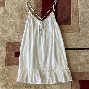 Pull & Bear white dress
